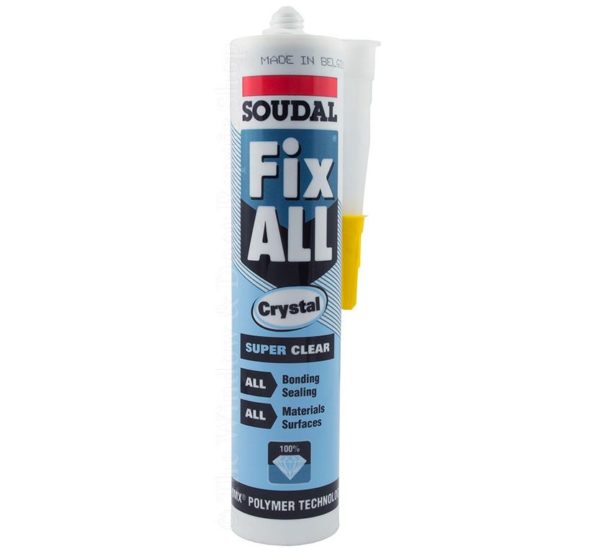 SOUDAL FİXALL CRYSTAL - ŞEFFAF 290ml