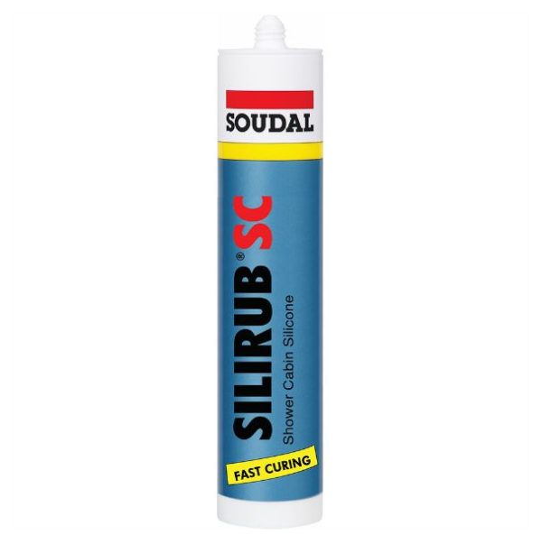 SOUDAL SILIRUB SC DUŞAKABİN SİLİKONU ŞEFFAF 310ml