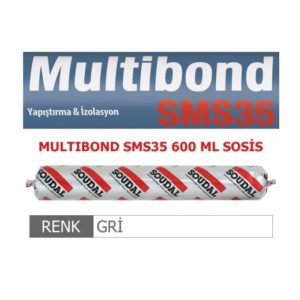 SOUDAL MULTİBOND SMS35 GRİ SOSİS 600ml
