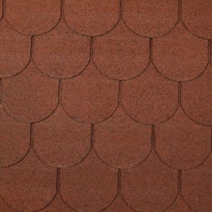 4×4 SHINGLE H.ROUND KIRMIZI YUVARLAK