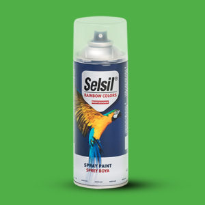 SELSİL SPREY BOYA AÇIK YEŞİL RAL:6018 400ml