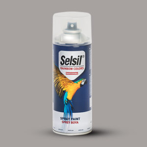 SELSİL SPREY BOYA BEYAZ ALÜMİNYUM RAL:9006 400ml