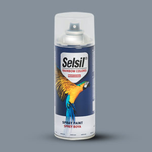 SELSİL SPREY BOYA GÜMÜŞ GRİ RAL:7001 400ml