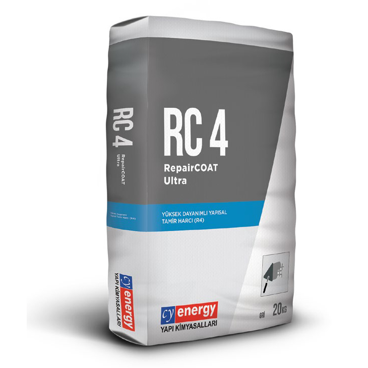 CY.ENERGY REPAIRCOAT-4 (YAPISAL TAMİR HARCI) / 20KG CY.ENERGY REPAIRCOAT-4 (YAPISAL TAMİR HARCI) / 20KG
