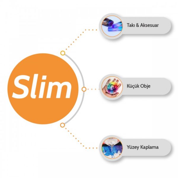 EPOXY RESININ SLIM - ULTRA ŞEFFAF 1-2 CM - Görsel 2