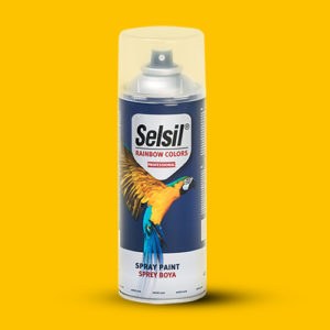 SELSİL SPREY BOYA TRAFİK SARI RAL:1023 400ml