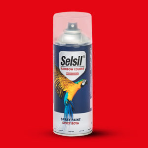 SELSİL SPREY BOYA TRAFİK KIRMIZI RAL:3020 400ml