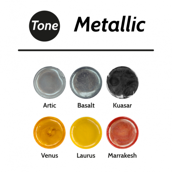 TONE METALLIC PİGMENT 30ml (35g) - Görsel 2