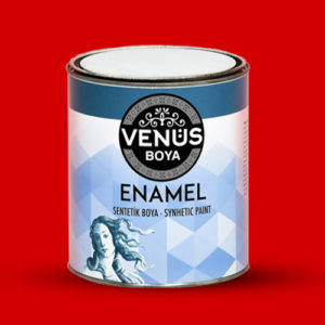 VENÜS ENAMEL SENTETİK BOYA – BAYRAK KIRMIZISI