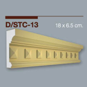 D/STC 13 DESENLİ TAÇ SÖVE 18X6.5CM