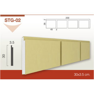 STG02 TUĞLA DESEN 30X3.5CM