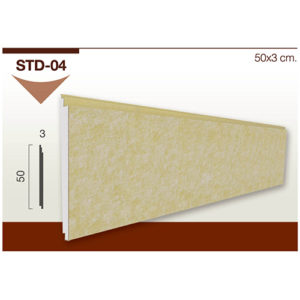 STD 04 TAŞ DESEN 50X3CM