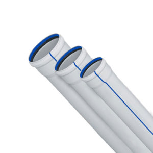 PVC-U PİS SU BORUSU GRİ Ø 110/1.8mm/ (4 inç) İNCE SERİ