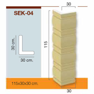 SEK 04 KÖŞE ELEMANI 30-30