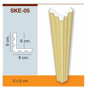 SKE 05 KÖŞE ELEMANI 8X8CM