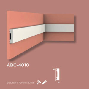 ABC-4010 M DUVAR ÇITASI 40×10 mm