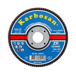 KARBOSAN KONİK FLAP DİSK 180X22 ZR