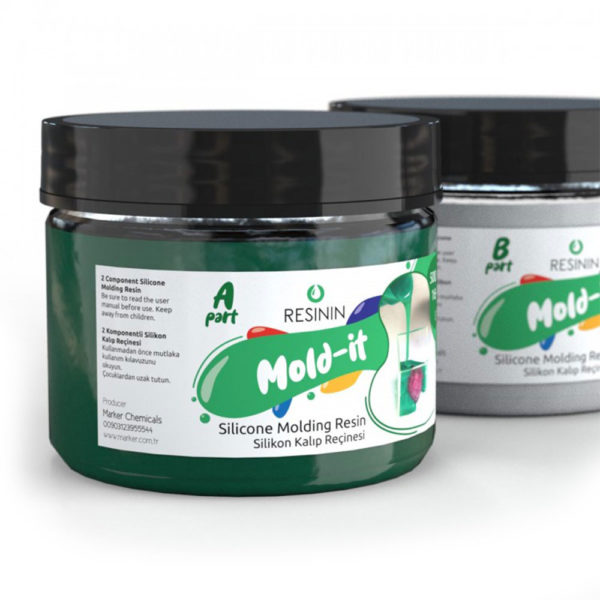 RESININ MOLD-IT SİLİKON KALIP REÇİNESİ / (A+B) 1000GR - Görsel 2