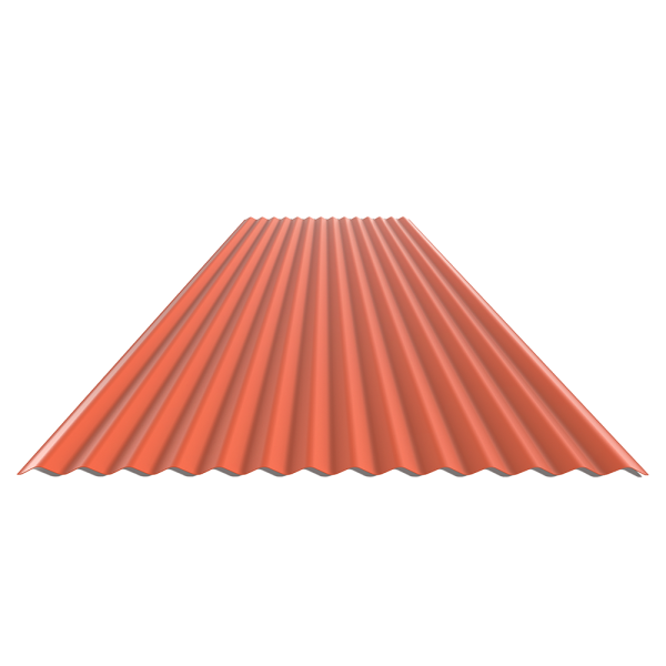 DURAMİT SINUS PANEL- KIRMIZI 0.90x3.00 MT - Görsel 2