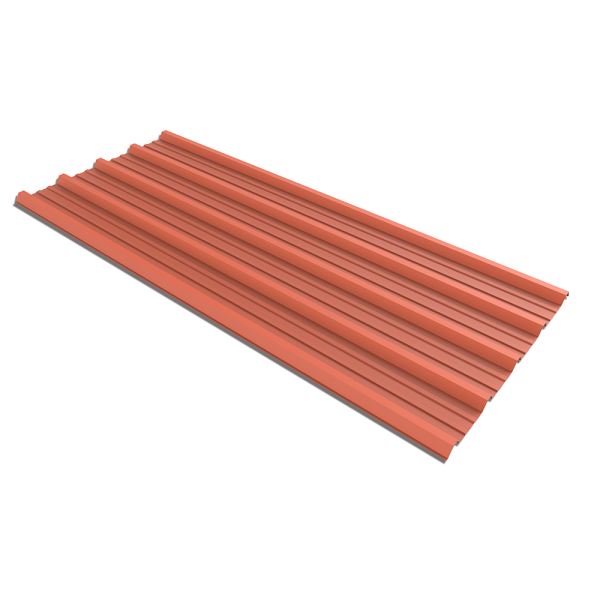 DURAMİT TRAPEZ PANEL - KIRMIZI 0.86 MT - Görsel 3