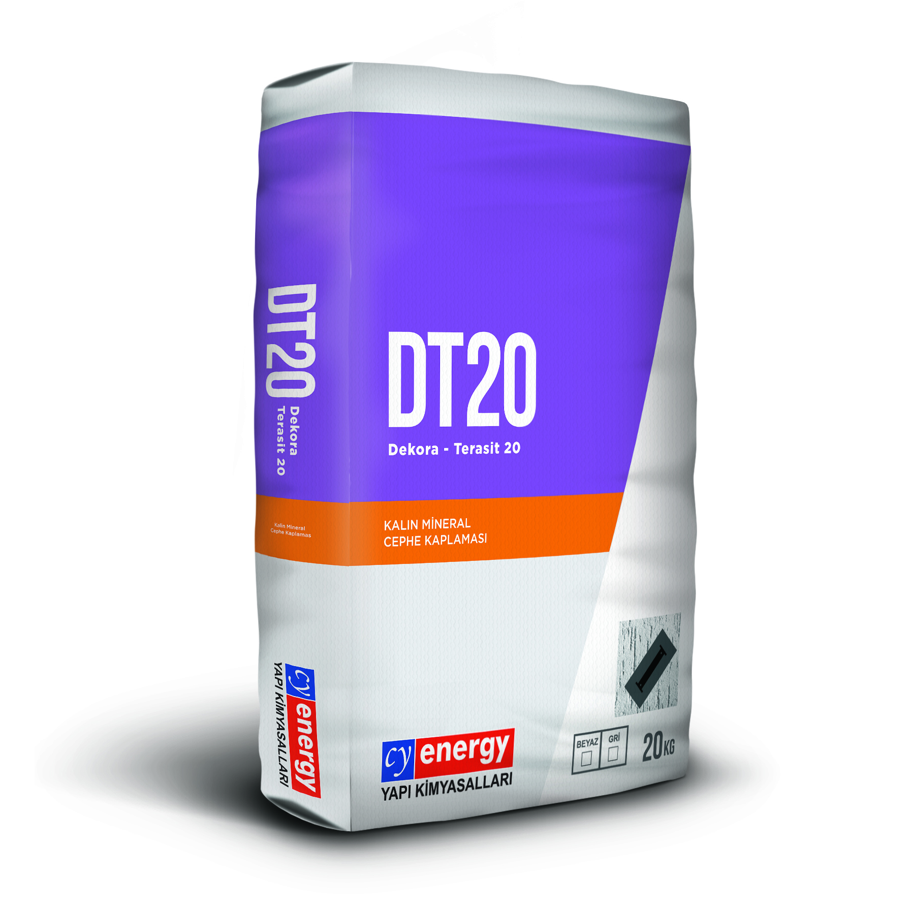 CY.ENERGY DEKORA TERASİT (DT20) – BEYAZ / KALIN 20kg CY.ENERGY DEKORA TERASİT (DT20) - BEYAZ / KALIN 20kg