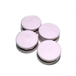 AYNA ASKI SETİ PLASTİK PEMBE 4'LÜ